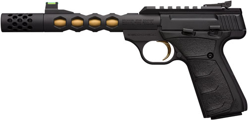 BROWNING BUCK MARK PLUS VISION - 22LR 5.9" AS SR BLACK/GOLD - Image 2