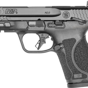 S&W M&P9 M2.0 COMPACT 9MM 3.6" - 15-SH OPTICS READY SAFETY BLK