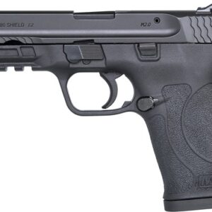 S&W SHIELD M2.0 M&P 380ACP EZ - BLACKENED SS/BLK NO THUMB SAFT