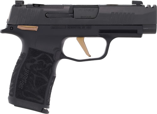 SIG P365 XL COMP 9MM 3.1" - XRAY3 OR (2)12RD ROSE KIT BLK - Image 2