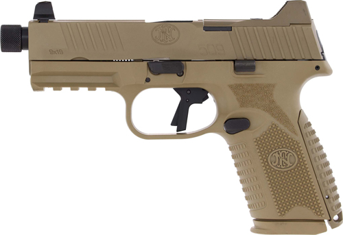 FN 509M TACTICAL BUNDLE 9MM - 4-24RD & 1-15RD MAG FDE - Image 2