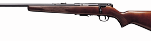 SAVAGE 93-GL 22WMR LH 21" - ACCU TRIGGER BLUE/HARDWOOD