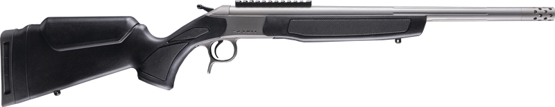 CVA SCOUT TD V3 360 BH 20" - STAINLESS/BLACK SYNTHETIC