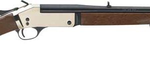 HENRY H15 SINGLE BARREL 357/38 - 22" BRASS RECEIVER WALNUT