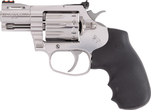 COLT KING COBRA 22LR 2" - S/S MATTE RUBBER BLACK - Image 2