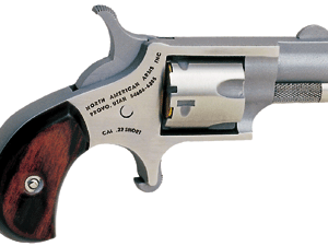 NAA MINI-REVOLVER 22 SHORT - 1-1/8" STAINLESS WOOD