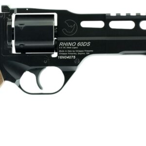 CHIAPPA FIREARMS RHINO 60DS 9MM 6" BLK ADJ