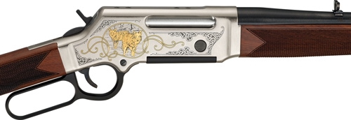 HENRY H14 LONG RANGER COYOTE - 223REM/5.56 20" ENGRAVED - Image 3