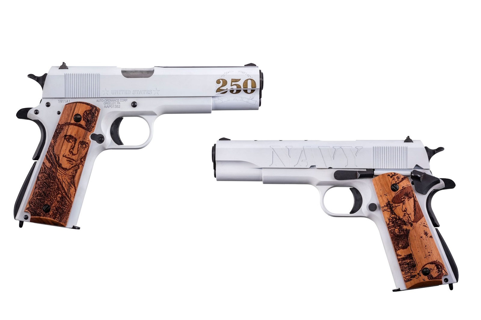 AUTO-ORDNANCE - THOMPSON 1911A1 NAVY 250TH 45ACP 5" 7+1