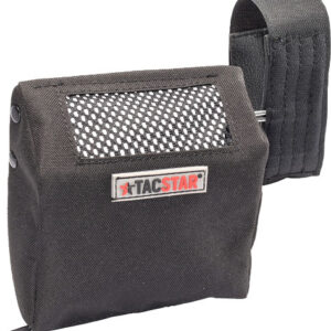 TACSTAR UNIVERSAL BRASS - CATCHER W/VELCRO STRAPS BLACK