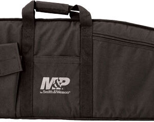 S&W M&P DUTY SERIES GUN CASE - SMALL 45" W/AR MAG POUCHES BLK