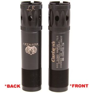 CARLSONS CHOKE TUBE CREMATOR - 12GA PORTED L-RANGE INVECTOR+