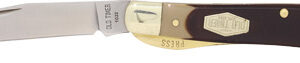 OLD TIMER KNIFE GUNSTOCK TRPPR - 1-BLADE 3.1" S/S DELRIN