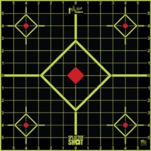 SPLATTER SHOT TARGET SIGHT-IN - 12" GREEN PEEL/STICK 12EA