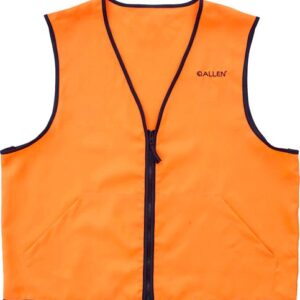 ALLEN DELUXE HUNTING VEST - ORANGE 2XL 2 FRONT POCKETS