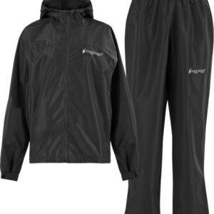 FROGG TOGGS MEN'S VAPOR RAIN - SUIT BLACK SM/MD