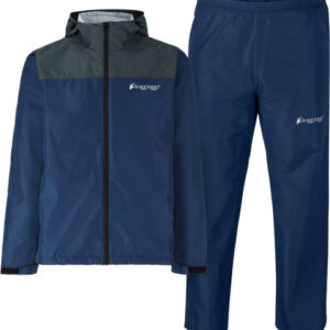 FROGG TOGGS MEN'S VAPOR RAIN - SUIT BLUE & GRAY SM/MD