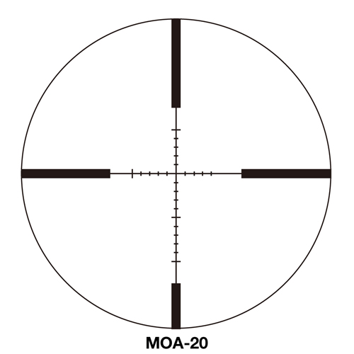SIGHTRON SCOPE SI 4-12X40 - AO G2 MOA-20 MATTE - Image 2