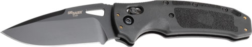 HOGUE SIG K320 NITRON 3.5" BLD - ABLE LOCK FLDR DROP POINT BLK