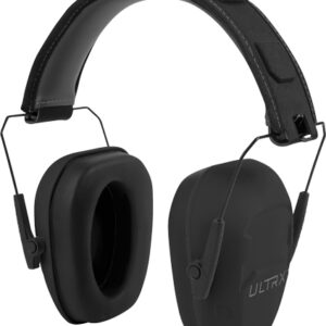 ULTRX SHIELD PASSIVE MUFF - ADULT MIDNIGHT GRAY/BLACK 23db