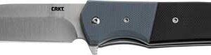 CRKT IGNITOR SILVER 3.48" PLN - EDGE ASSTD OPENING SATIN/G10