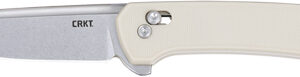 CRKT Q COMPACT 3.05" PLAIN - EDGE SAND CROSSBAR LOCK