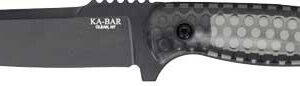 KA-BAR LES GEORGE COOL NAME - 4.62" REVERSE TANTO & SHEATH