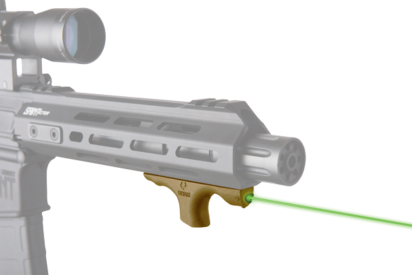 VIRIDIAN LASER HANDGUARD HS1 - GREEN W/HAND STOP M-LOK FDE