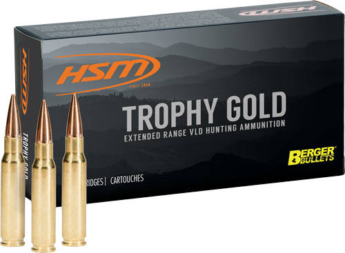HSM TROPHY GOLD 270 WIN 130GR - BERGER VLD 20RD 20BX/CS