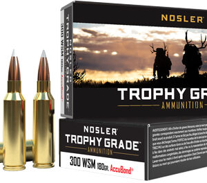 NOSLER TROPHY GRADE 300 WSM - 180GR ACCUBOND 20RD 10BX/CS