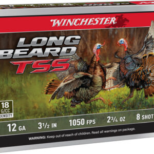 WINCHESTER LONG BEARD TSS 12GA - 3.5" 2 3/4OZ #8 5RD 10BX/CS