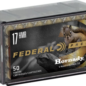 FEDERAL 17HMR 17GR V-MAX - 2530FPS 50RD 60BX/CS