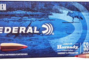 FEDERAL 223 REM 53GR V-MAX - 20RD 10BX/CS