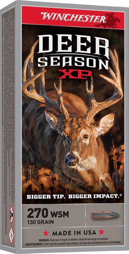 WINCHESTER DEER XP 270 WSM - 130GR EXTREME PT 20RD 10BX/CS - Image 2