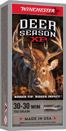 WINCHESTER DEER XP 30-30 WIN - 150GR EXTREME PT 20RD 10BX/CS