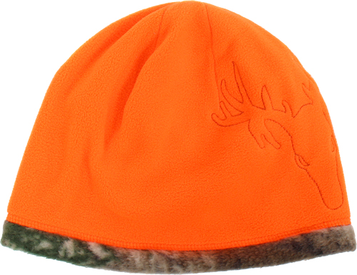 HOT SHOT 220G FLEECE BEANIE - DEBOSSED RT-APX/BLAZE OS <