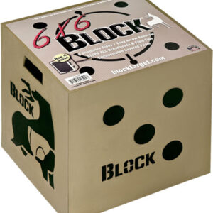 BLOCK TARGETS 6X6 18X16X18 - 6-SIDED BROADHEAD RATED