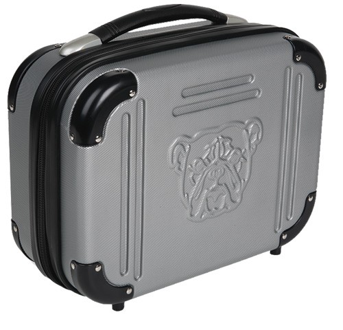 BULLDOG POLYCARBONATE PISTOL - CASE W/ TSA COMO LOCK GREY 9"