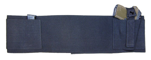 PSP CONCEALED CARRY BELLY-BAND - WAIST 36 TO 44" RH/LH BLACK