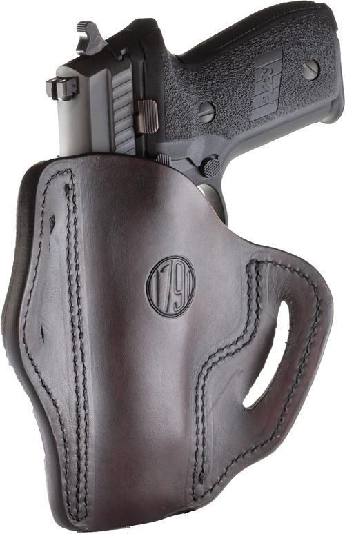 1791 BH2.3 BELT HOLTR OWB MULT - FIT RH 1911 5" W/ RAILS BLACK