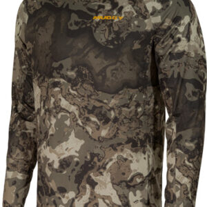 MUDDY BASE LAYER CREW TOP - VEIL CANYON GREY X-LARGE