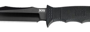 SOG KNIFE SEAL PUP ELITE - BLACK W/SHEATH