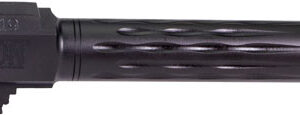 FAXON FITS GLOCK 19 BARREL 9MM - FLAME FLUTED THREADED BLK