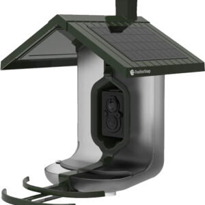 FEATHERSNAP SCOUT BIRDFEEDER - WI-FI SOLAR POWERED W/ CAMERA