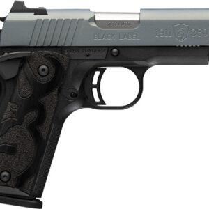 BROWNING 1911-380 BLACK LABEL - 380ACP 3.58"CMP 8RD NTN LGTS*