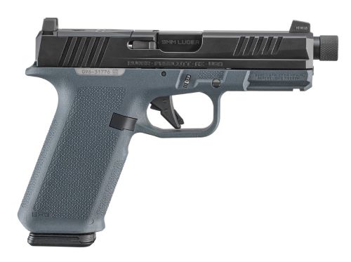RUGER RXM 9MM LUGER 4.5" ADJ - 17-SHOT THREADED STEALTH GRAY