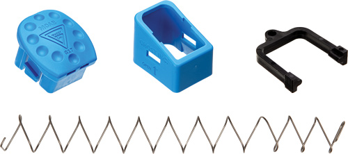 GHOST MOAB MAG EXTENSION FOR - GLOCK GEN 1-5 PLUS 6 RNDS BLUE