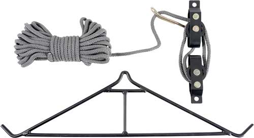30-06 OUTDOORS GAMBREL & HOIST - 4:1 RATIO 500# CAP