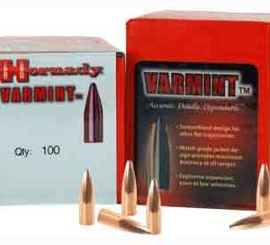 HORNADY BULLETS 22 CAL .224 - 45GR JSP-FP 100CT 40BX/CS