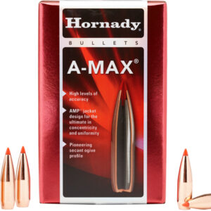 HORNADY BULLETS 30 CAL .308 - 168GR A-MAX 100CT 15BX/CS
